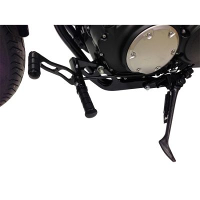 Přepákování Motorrad Burchard pro Yamaha XV 950,XVS 950 CU, předsunutí -  35 cm - černá - SUNDANCE
